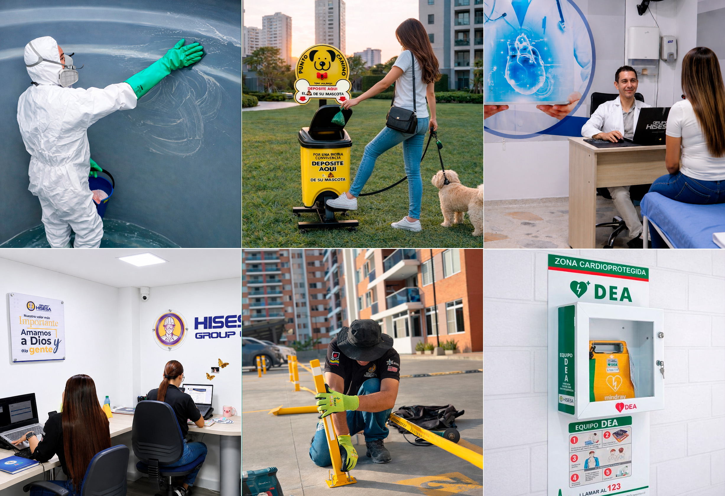 Sistema completo de seguridad HISESA